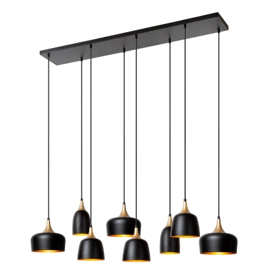 CHAYANNE - Lampa wisząca - 8xE14 - Black 05446/08/30 Lucide